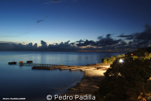 Crash Boat @ night, Aguadilla Puerto Rico. Top shore dive... by Pedro Padilla 